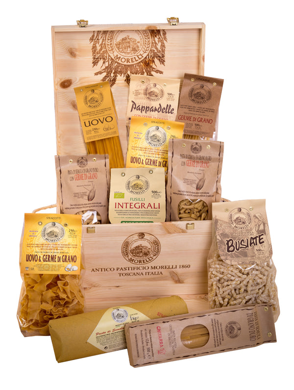 Box Classica di Pasta Artigianale Astucciata in Legno